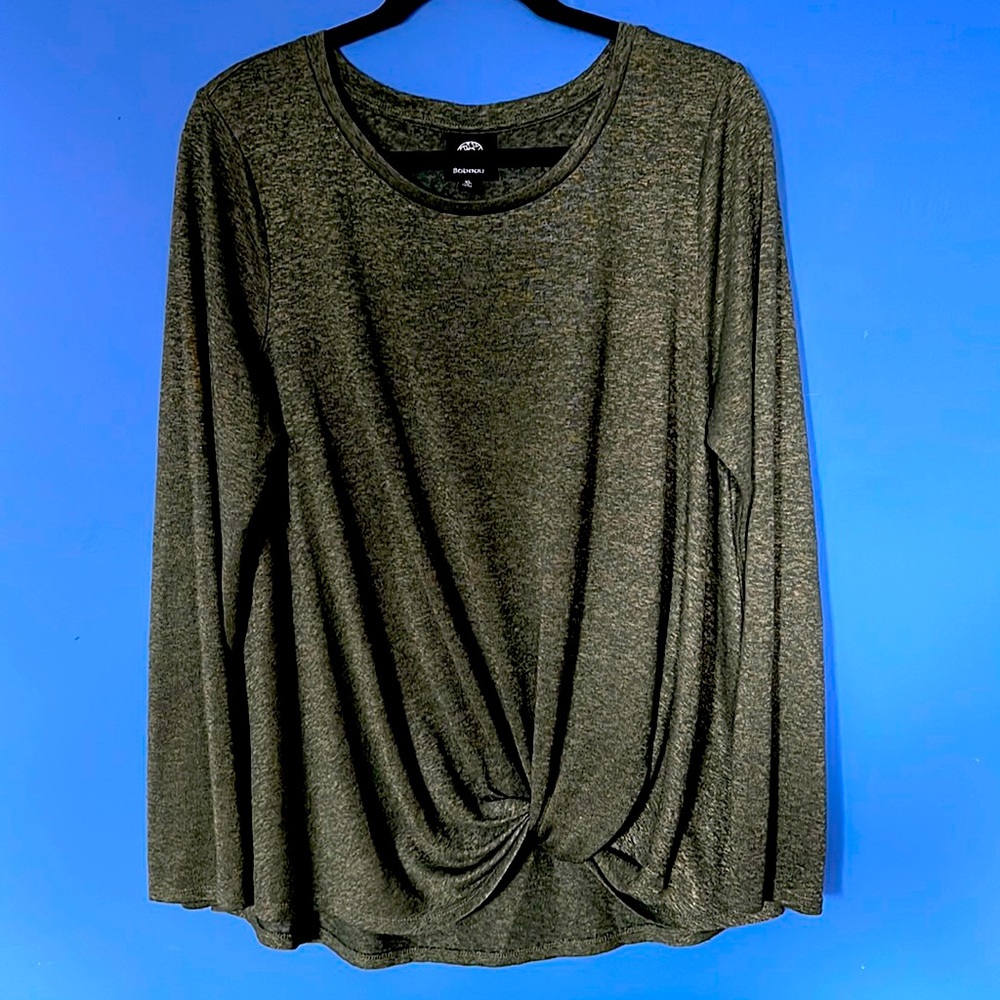 Bobeau Green Top, size XL